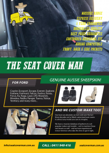 Sheepskin Seat Covers for Ford by The Seat Cover Man