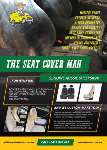 Sheepskin Seat Covers for Hyundai by The Seat Cover Man