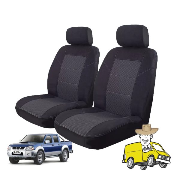 Esteem Fabric Seat Cover to Nissan Navara Dual Cab D22