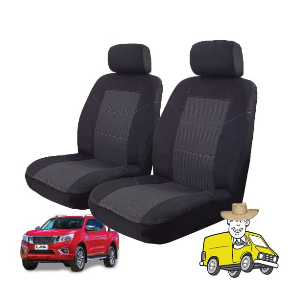 Esteem Fabric Seat Cover to Nissan Navara Dual Cab D23