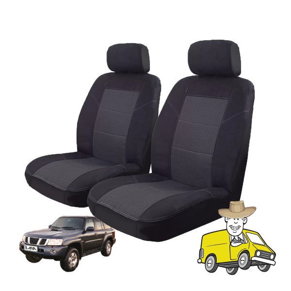 Esteem Fabric Seat Cover to Nissan Patrol Wagon GU IV