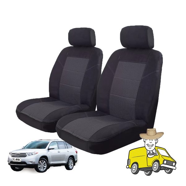 Esteem Fabric Seat Cover to Suit Toyota Kluger 7 Seat GSU40R