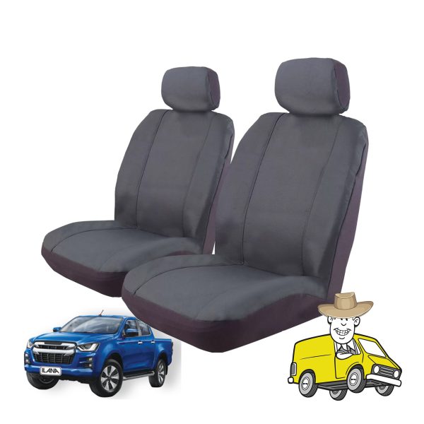 Outback Canvas Seat Cover to Suit Isuzu D Max Dual Cab LS
