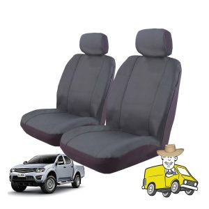 Outback Canvas Seat Cover to Suit Mitsubishi Triton Double Cab ML