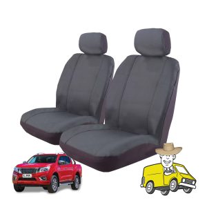 Outback Canvas Seat Cover to Suit Nissan Navara Dual Cab D23 Series 3