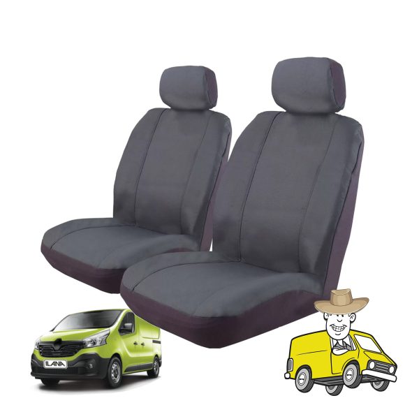 Outback Canvas Seat Cover to Suit Renualt Traffic Van X82