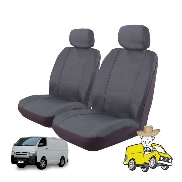 Outback Canvas Seat Cover to Suit Toyota Hiace Van 2014