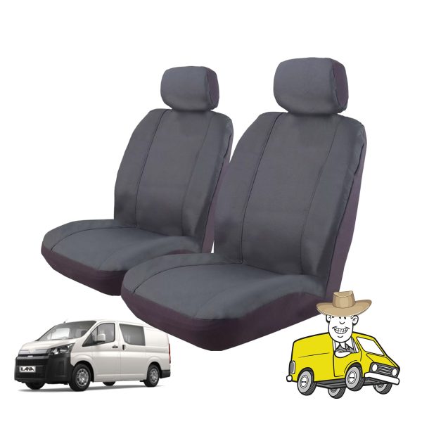 Outback Canvas Seat Cover to Suit Toyota Hiace Van 2019