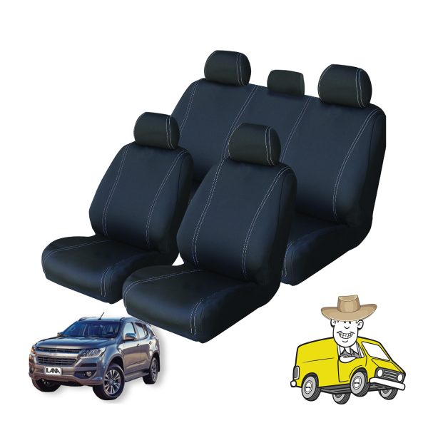 Velocity Neoprene Seat Cover to Suit Holden Colorado Crew Cab RG MY17