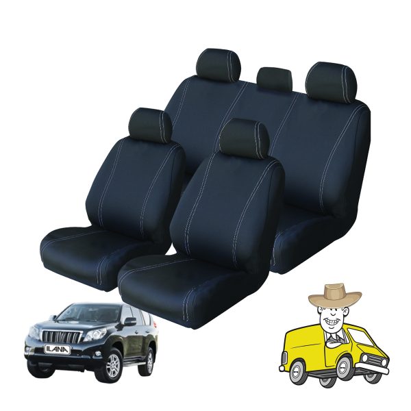 Velocity Neoprene Seat Cover to Suit Toyota Prado Wagon 150 Series
